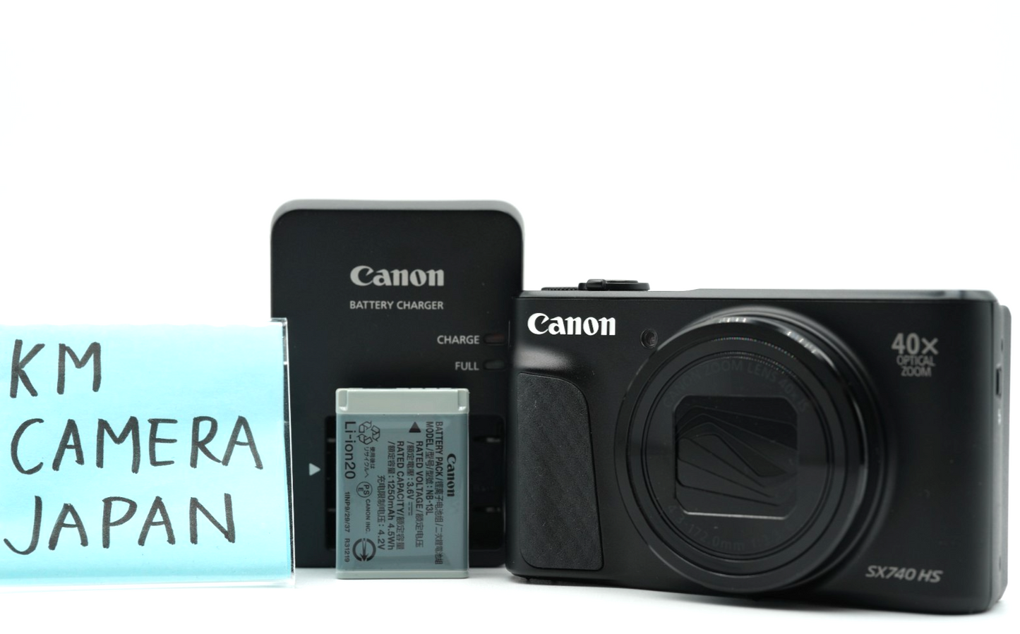 Canon PowerShot SX740 HS black 20.3MP Digital Compact Camera #017