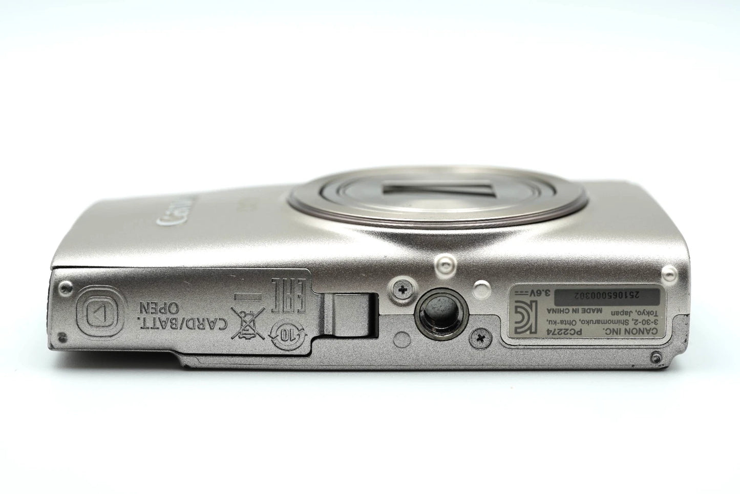 Canon IXY 650 PowerShot Elph 360 HS Digital Camera Silver #017