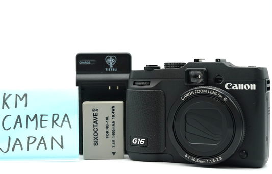 Canon PowerShot G16 12.1MP Compact Digital Camera zoom lens #001