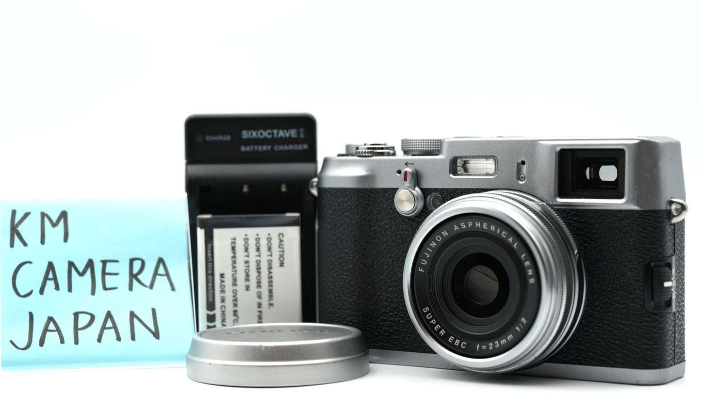 Fujifilm X100 FinePix X Series 12.3MP Silver Digital Camera #002