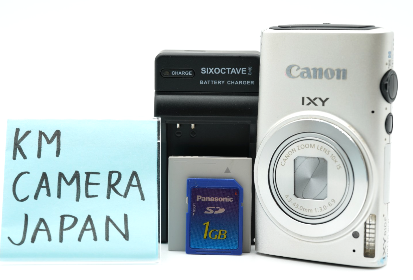 Canon IXY 610F PowerShot ELPH 330 HS silver Digital Camera #005