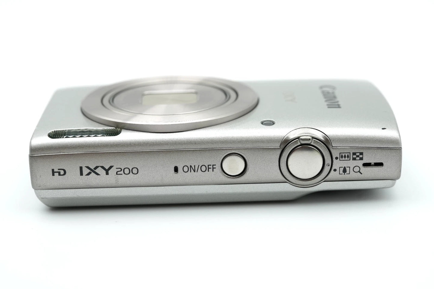 Canon PowerShot IXY 200 ELPH 185 digital Camera 180 Silver #029