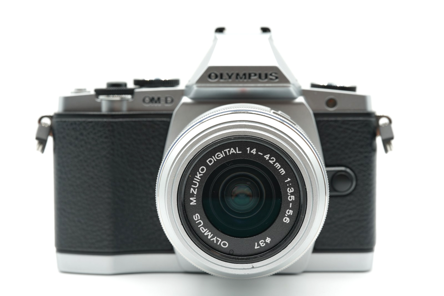 Olympus OM-D E-M5 silver Digital Camera [sc 1909] w 14-42 lens #001