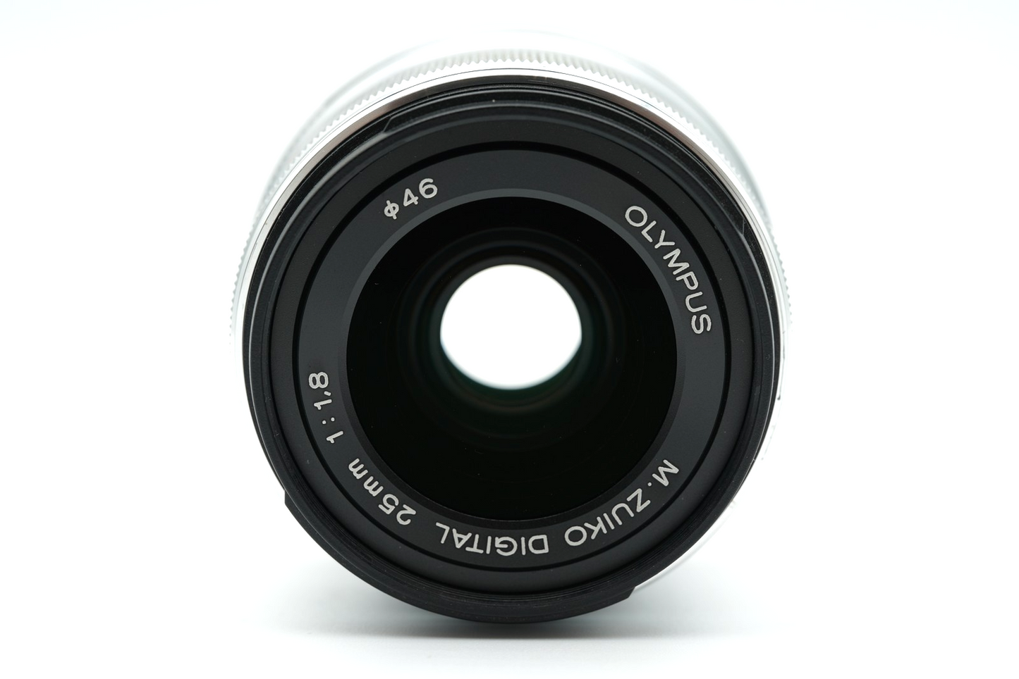 OLYMPUS M.ZUIKO DIGITAL 25mm F/1.8 silver Lens Micro Four Thirds #01