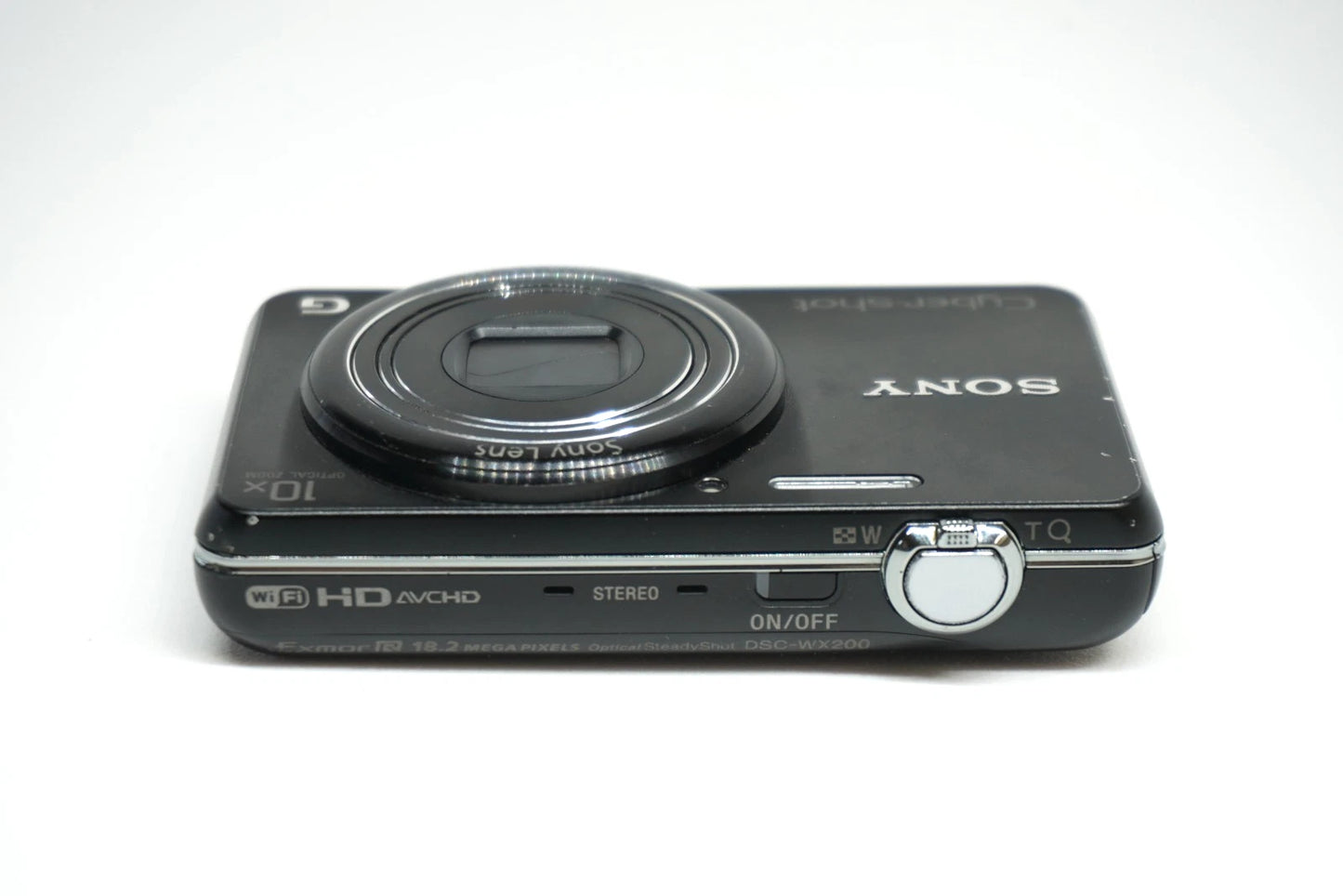 SONY Cyber-shot DSC-WX200 Digital Camera black #004