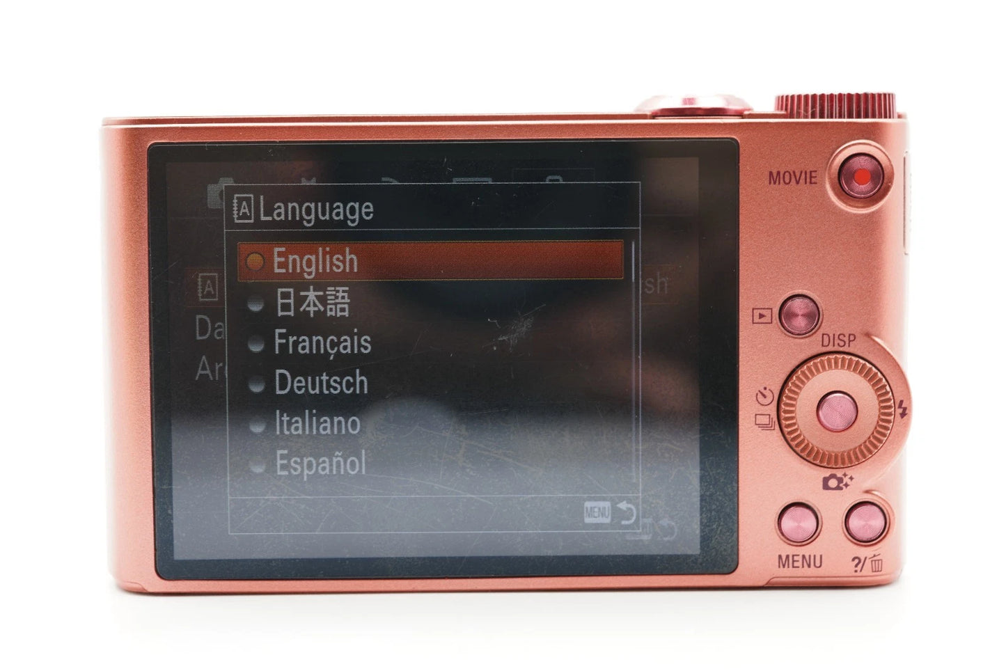 Sony Cyber-shot DSC-WX350 Compact Digital Camera Pink #002