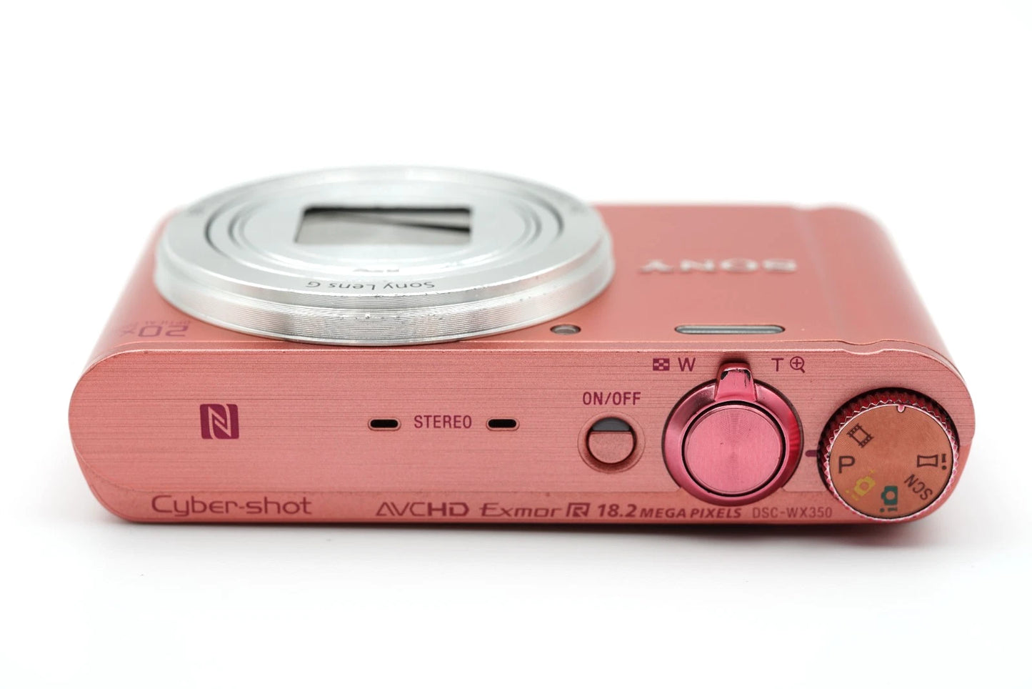 Sony Cyber-shot DSC-WX350 Compact Digital Camera Pink #002