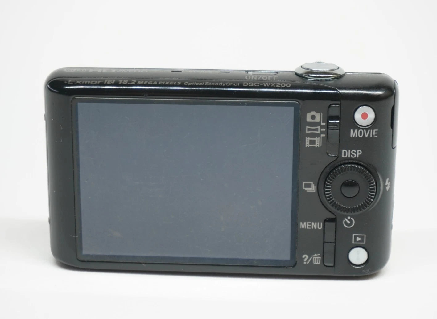 SONY Cyber-shot DSC-WX200 Digital Camera black #004