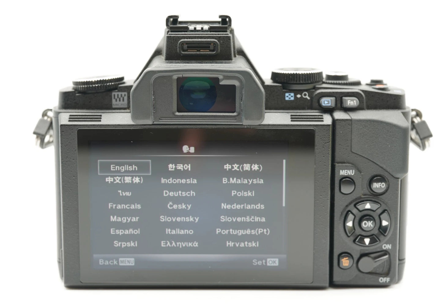 Olympus OM-D E-M5 16.1MP Black Digital Camera [SC 7105] #002