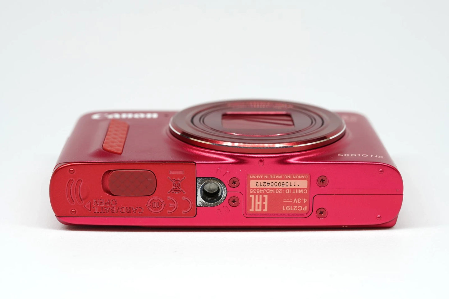 Canon PowerShot SX610 HS RED Compact Digital Camera #001
