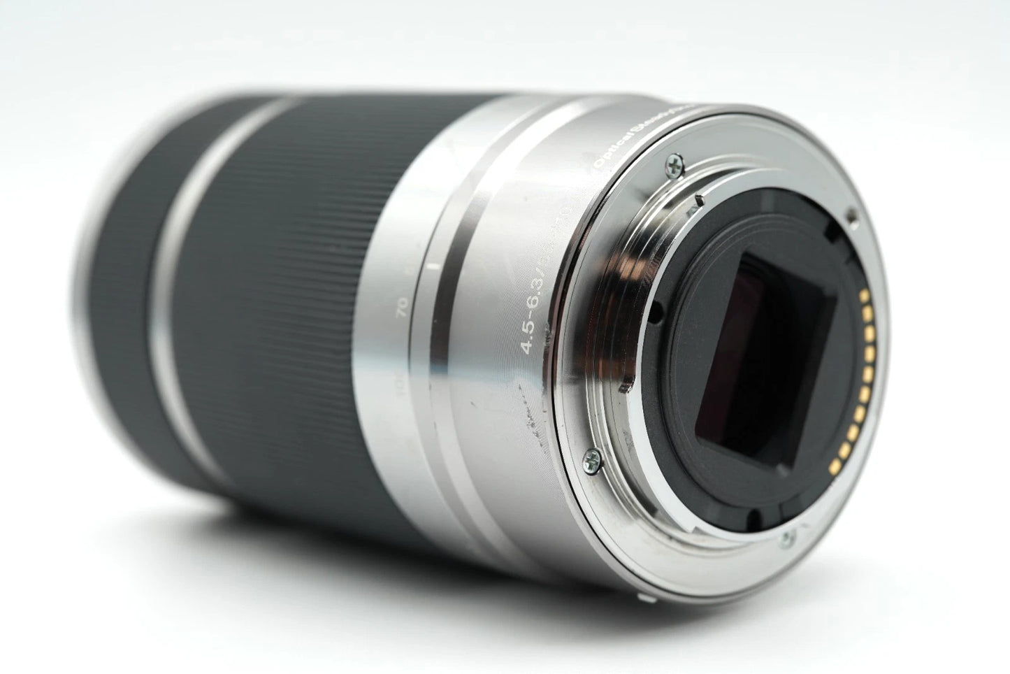 Sony E 55-210mm f/4.5-6.3 OSS zoom Lens SEL55210 Silver #008