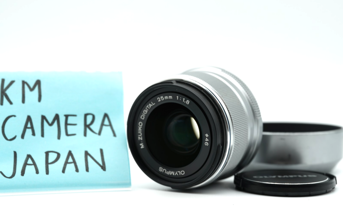 OLYMPUS M.ZUIKO DIGITAL 25mm F/1.8 silver Lens Micro Four Thirds #01