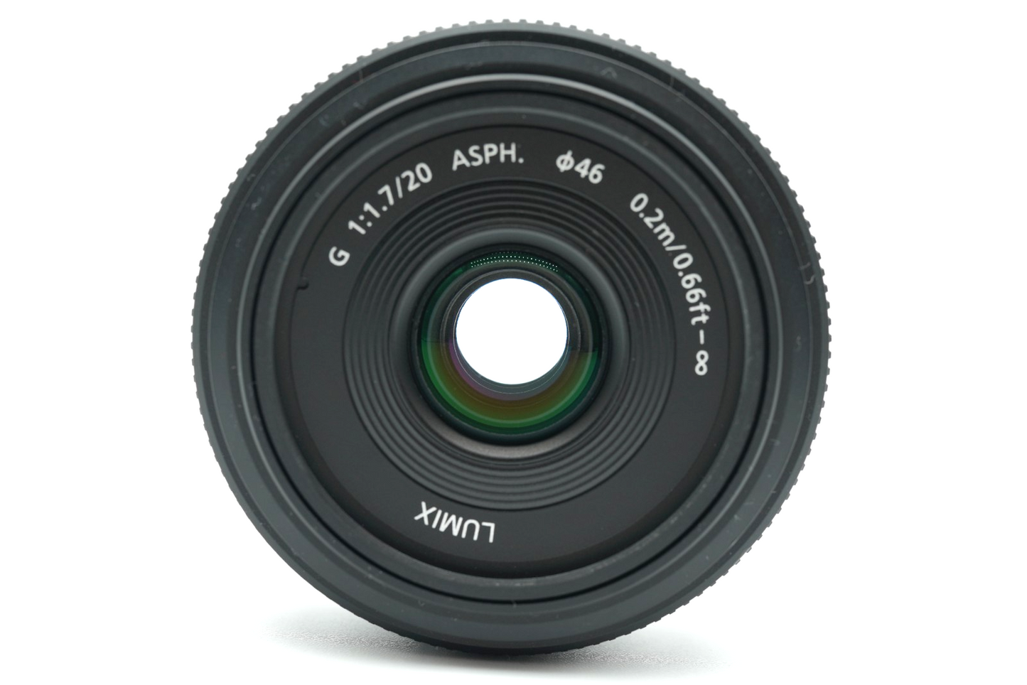 Panasonic Lumix G 20mm F/1.7 Aspherical G Series H-H020 lens #010