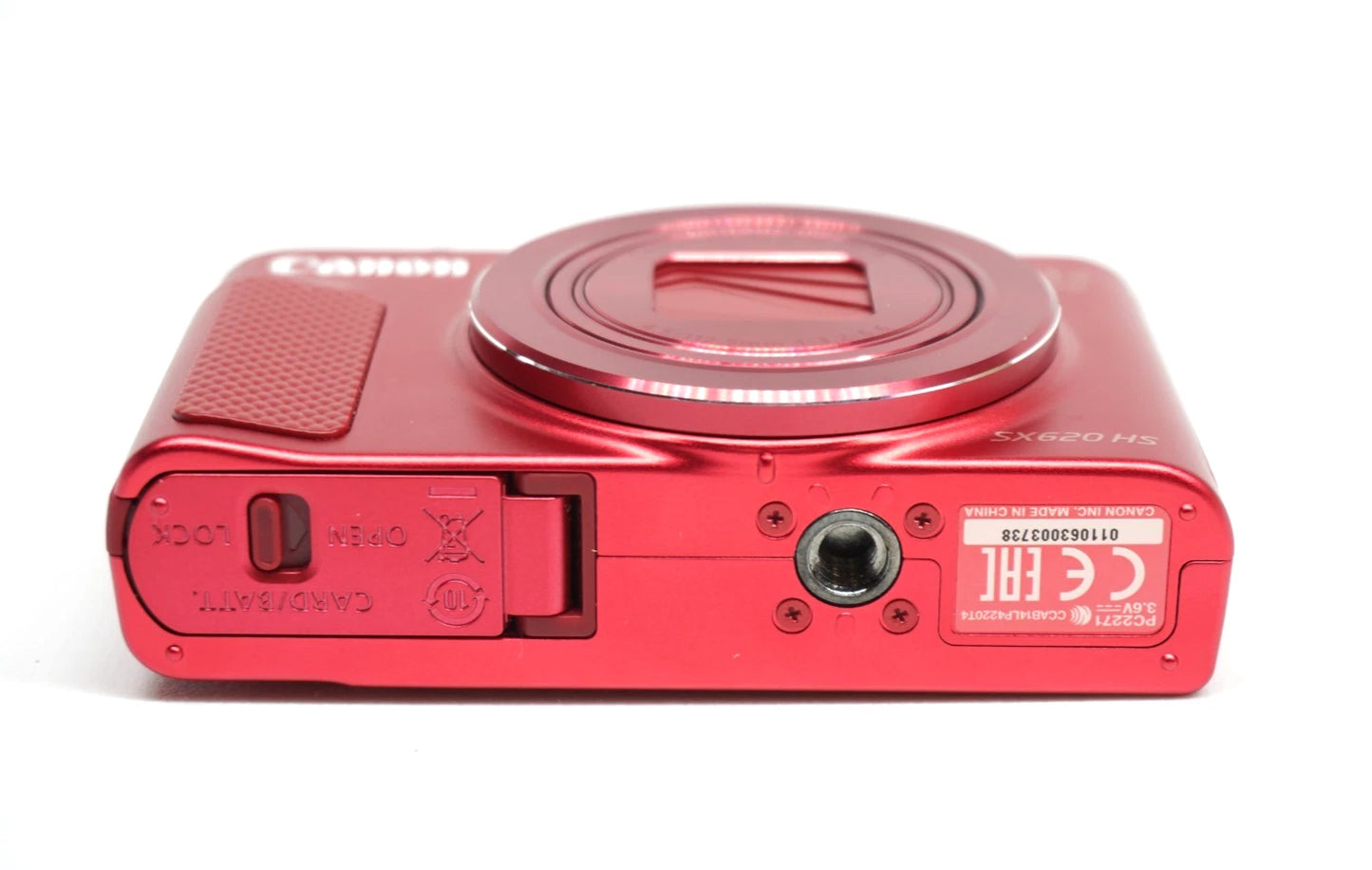 Canon PowerShot SX620 HS Compact Digital Camera red #010