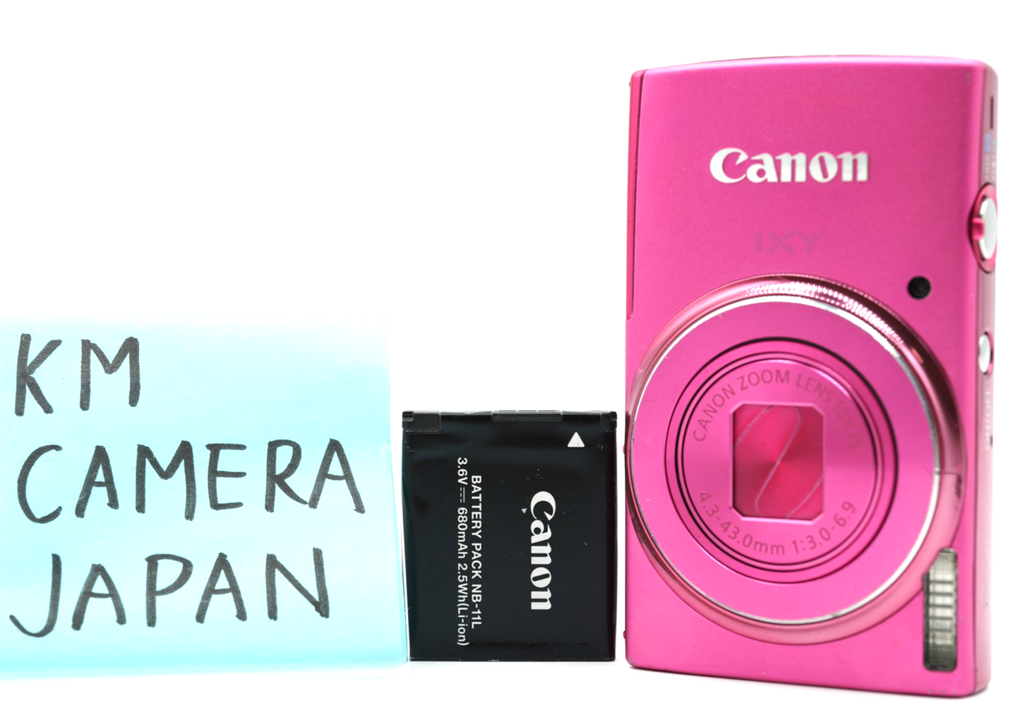 Canon IXY 140 Pink 20.0 MP Digital Camera zoom lens #005