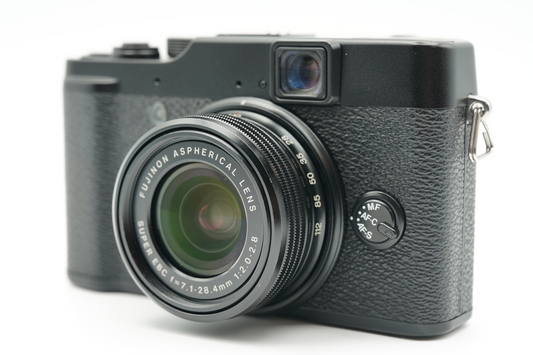 Fujifilm X10 Black Point and Shoot Compact Digital Camera #001