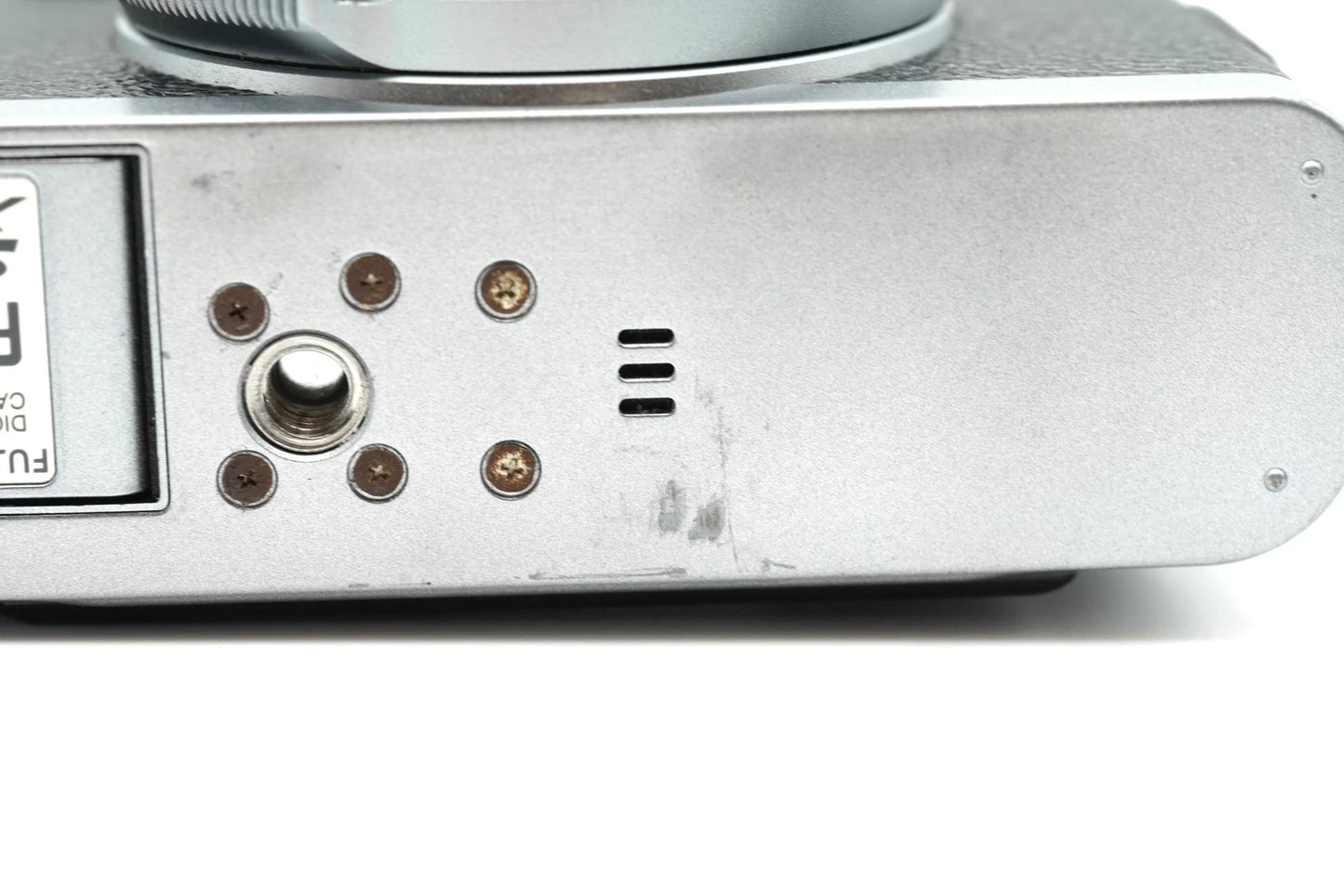 Fujifilm X100 FinePix X Series 12.3MP Silver Digital Camera #002