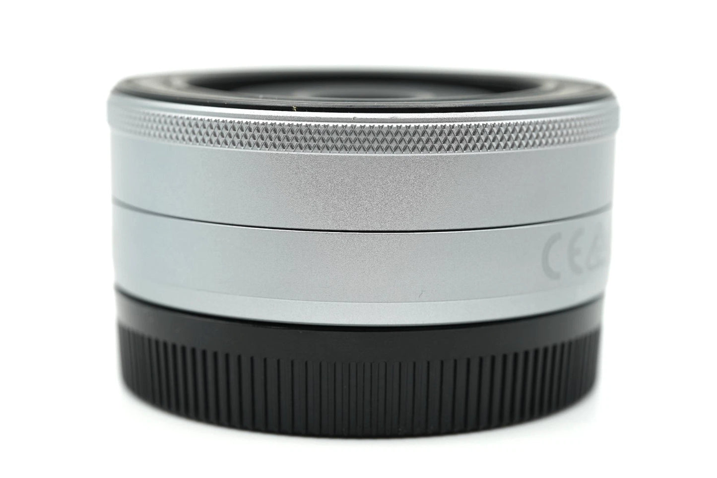 Canon EF-M 22mm F/2 STM AF Lens silver EOS EF-M Mount camera #004