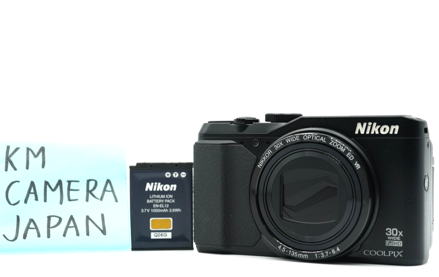 Nikon Coolpix S9900 16.0MP 30x Digital Camera Black zoom lens #01