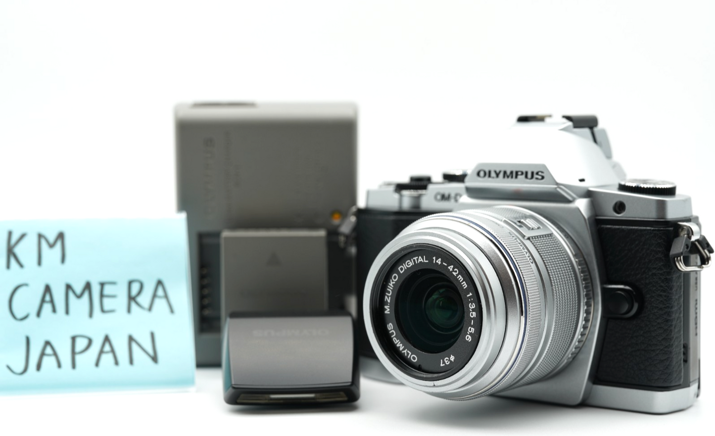 Olympus OM-D E-M5 silver Digital Camera [sc 1909] w 14-42 lens #001