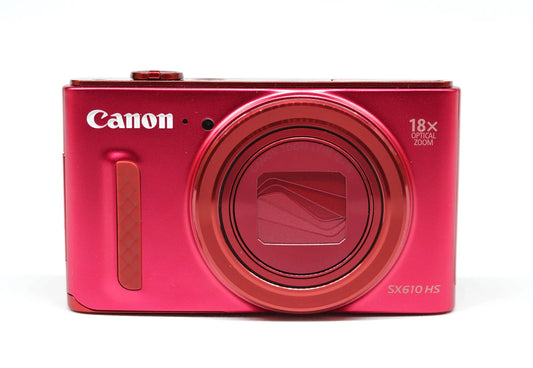 Canon PowerShot SX610 HS RED Compact Digital Camera #001