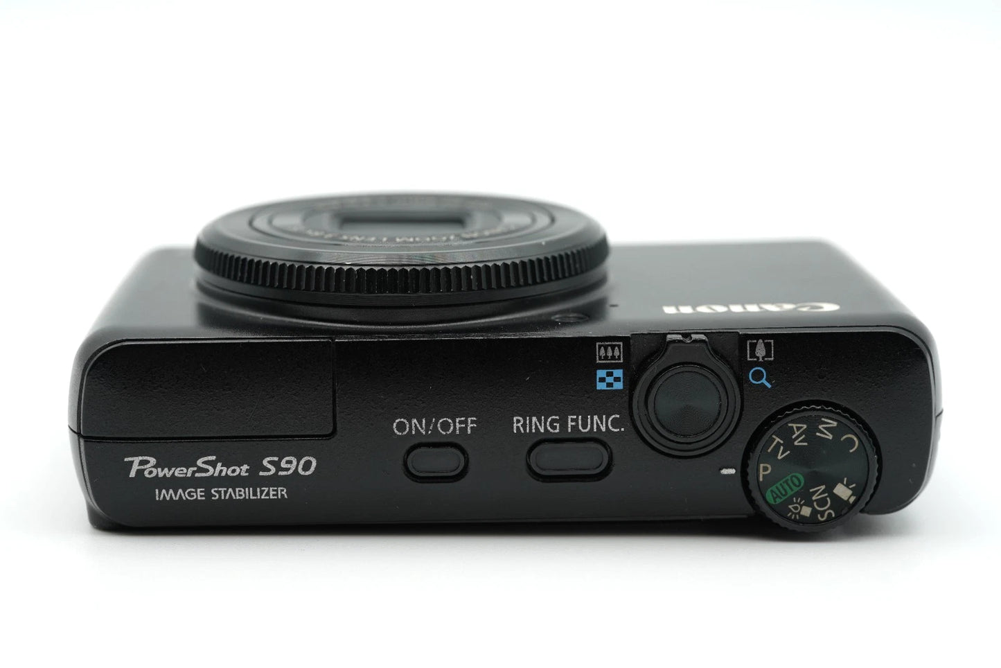 Canon PowerShot S90 Compact Digital Camera Black #007