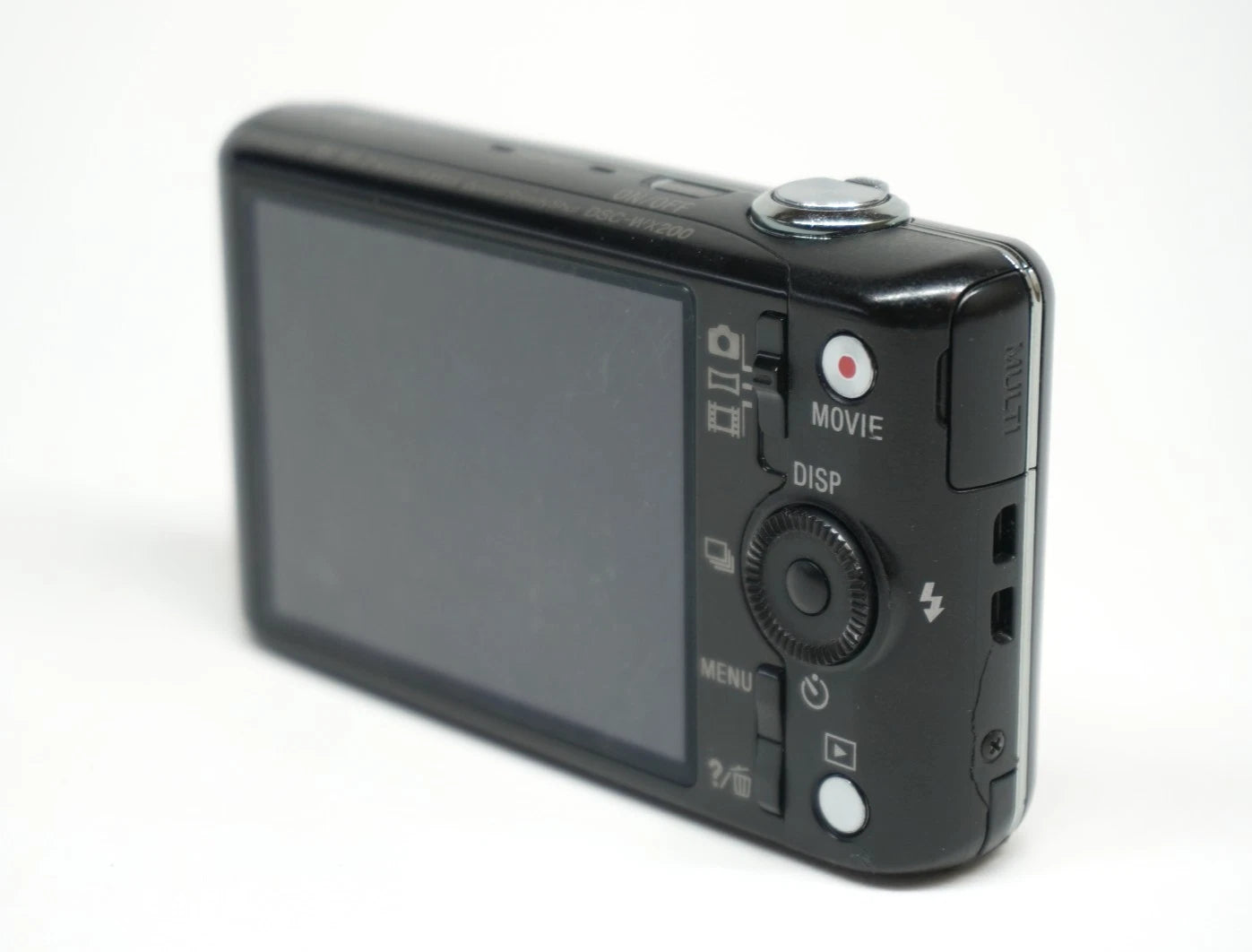 SONY Cyber-shot DSC-WX200 Digital Camera black #004
