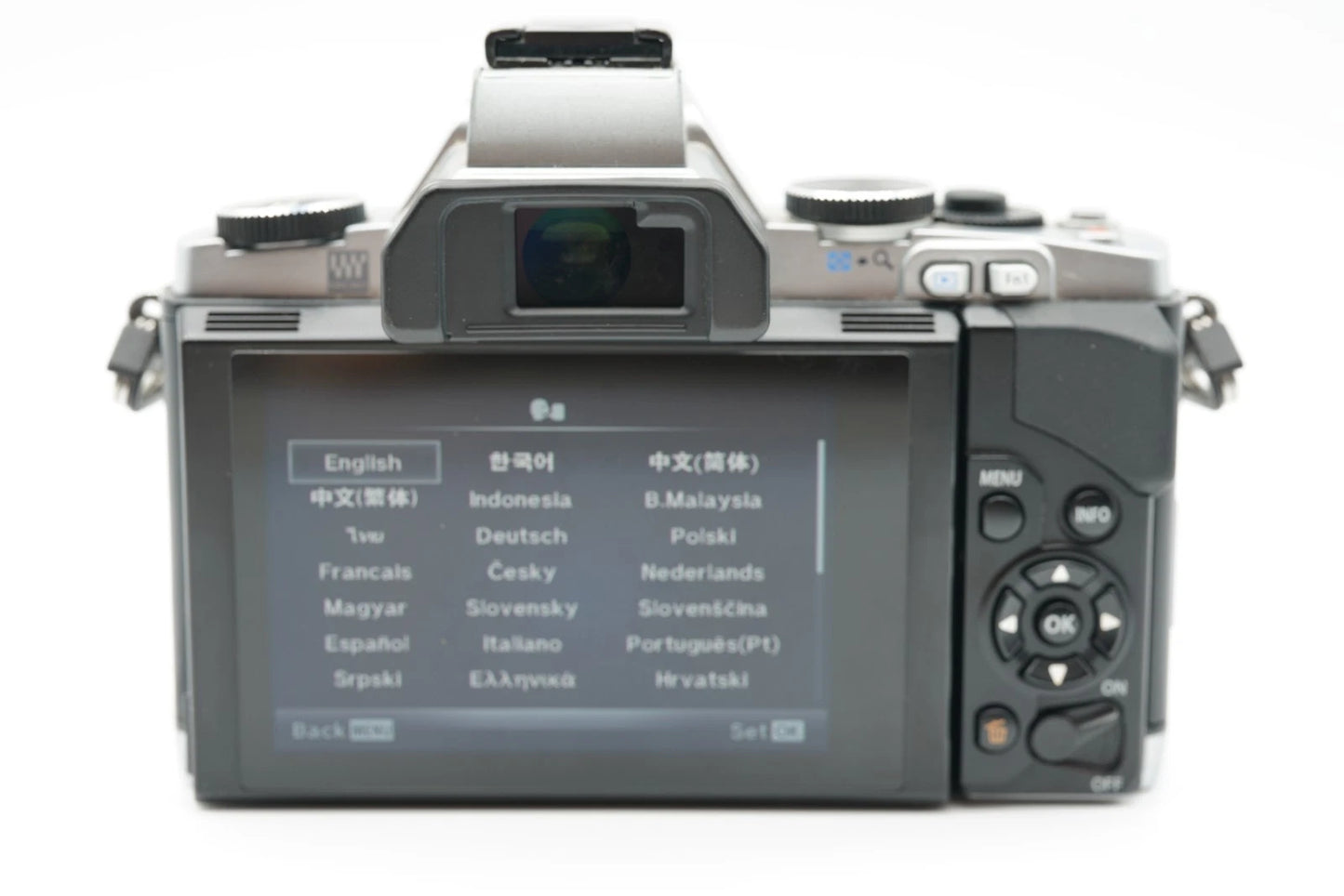 Olympus OM-D E-M5 Silver Digital Camera [SC 14616] #010