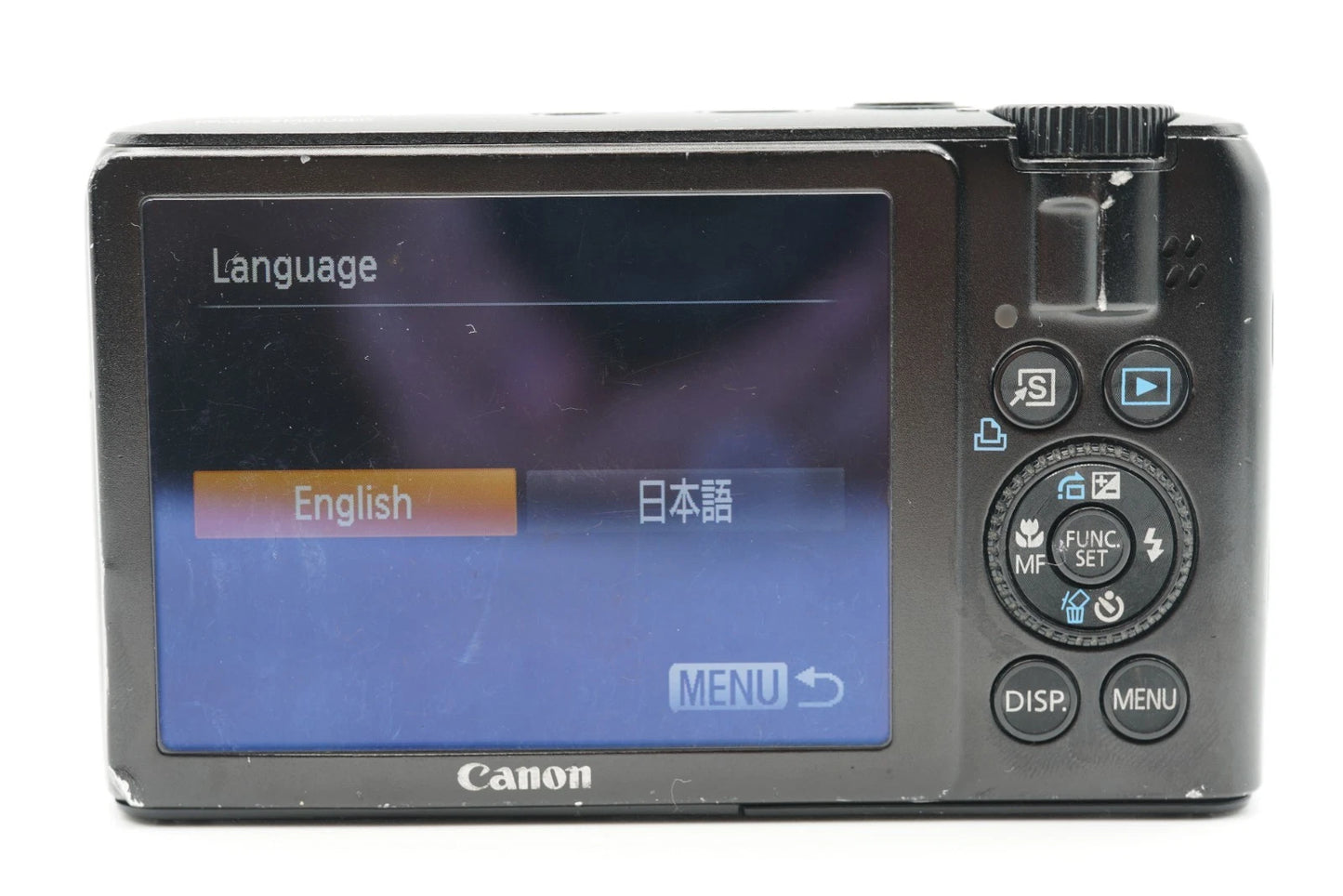 Canon PowerShot S90 Compact Digital Camera Black #007