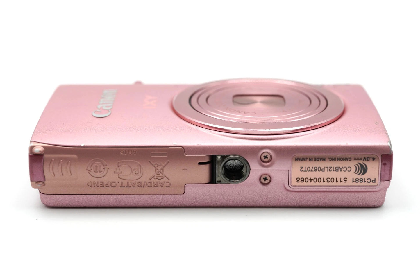 Canon IXY 430F Pink Compact Digital Camera #004
