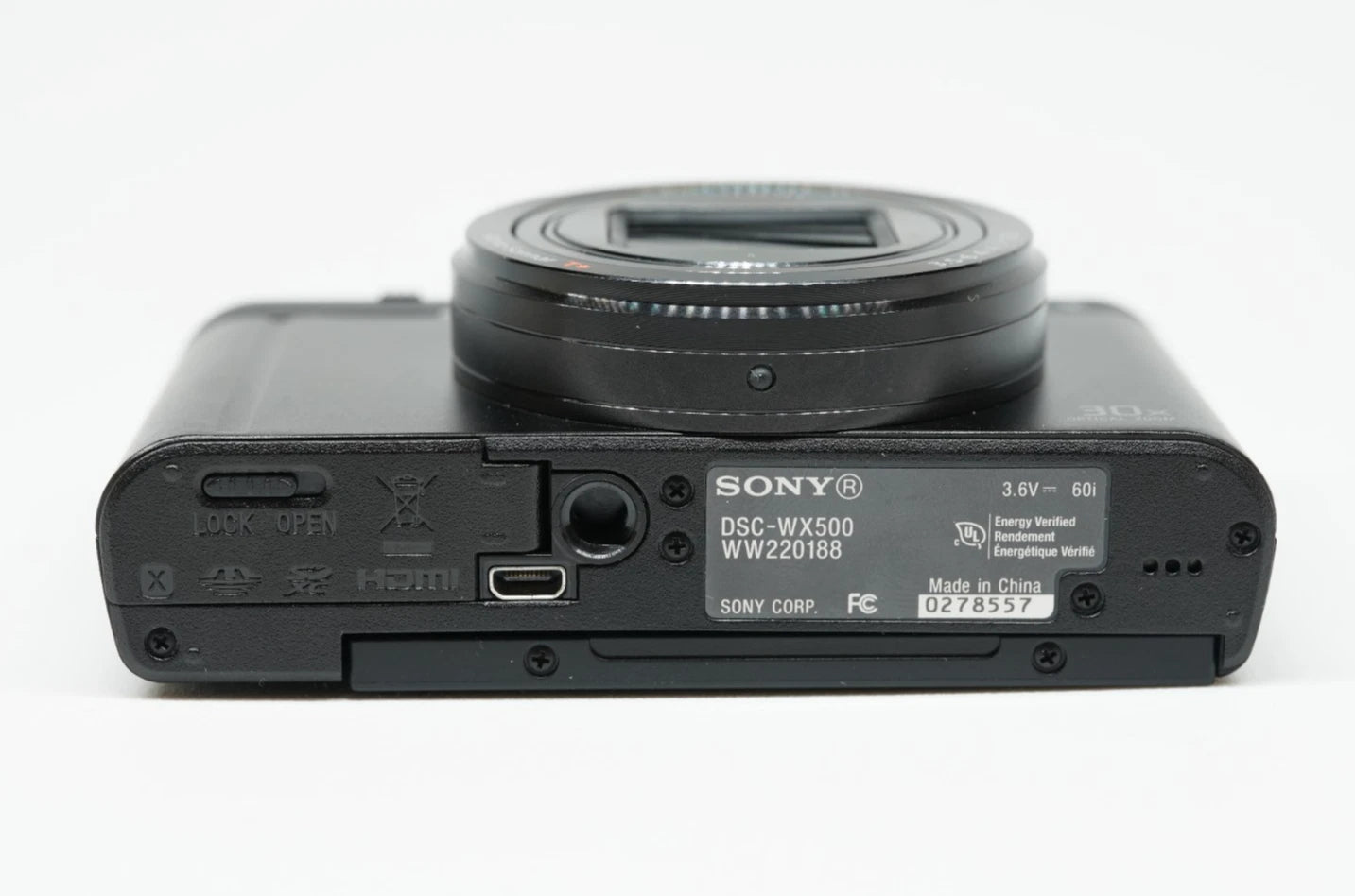 Sony Cyber-Shot DSC-WX500 compact Digital Camera #025
