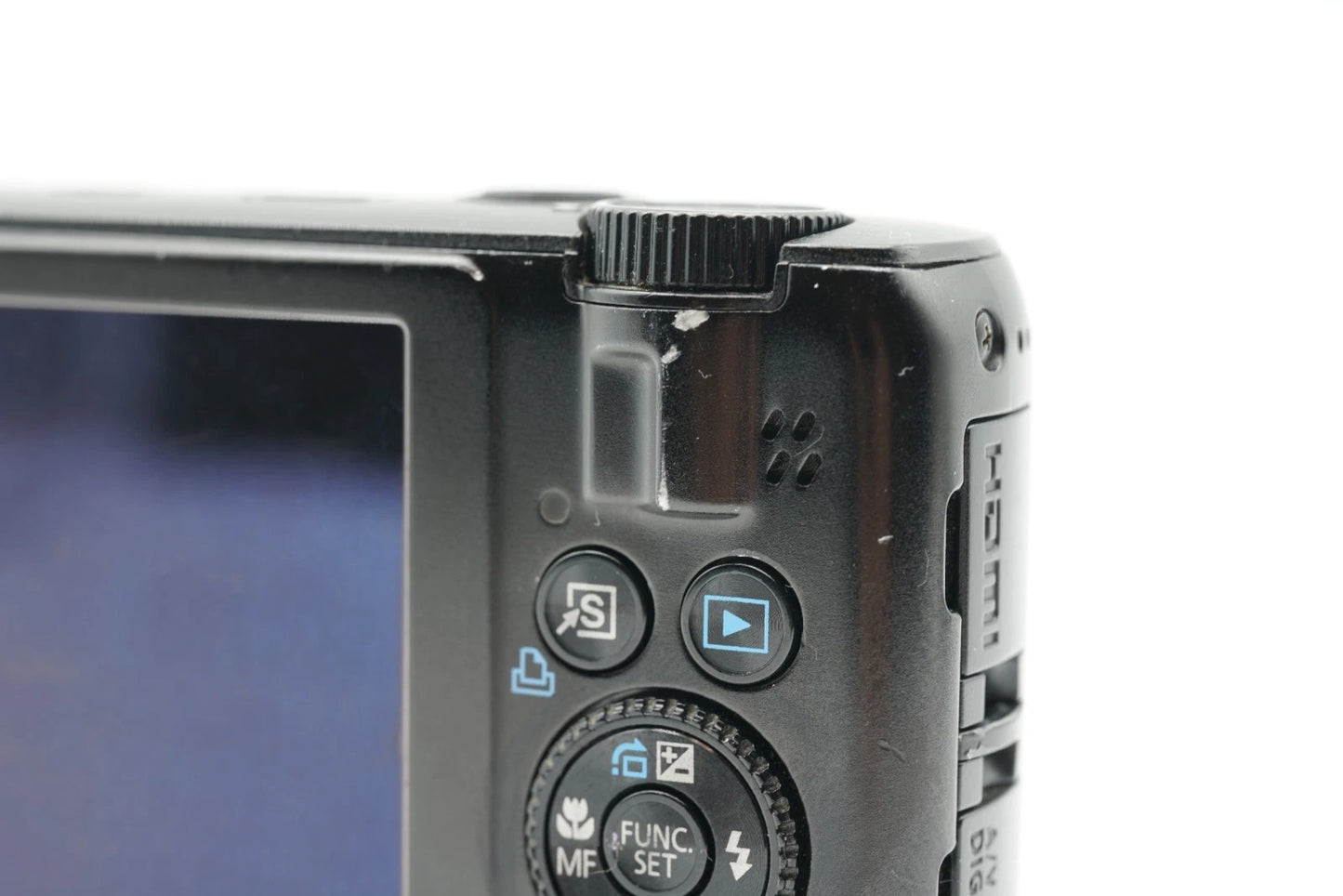 Canon PowerShot S90 Compact Digital Camera Black #007