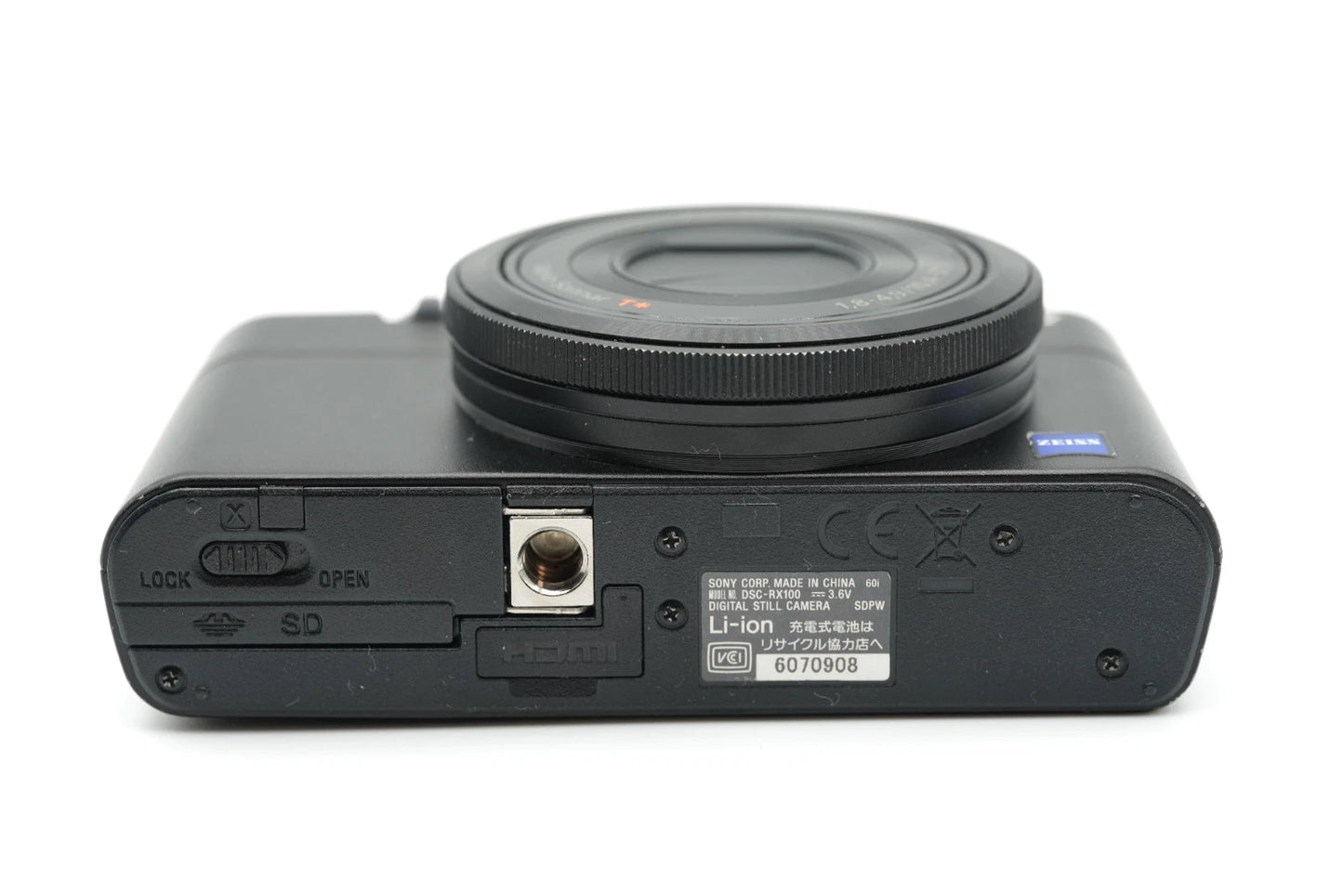 Sony Cyber-Shot DSC-RX100 35 Language Digital Camera #027