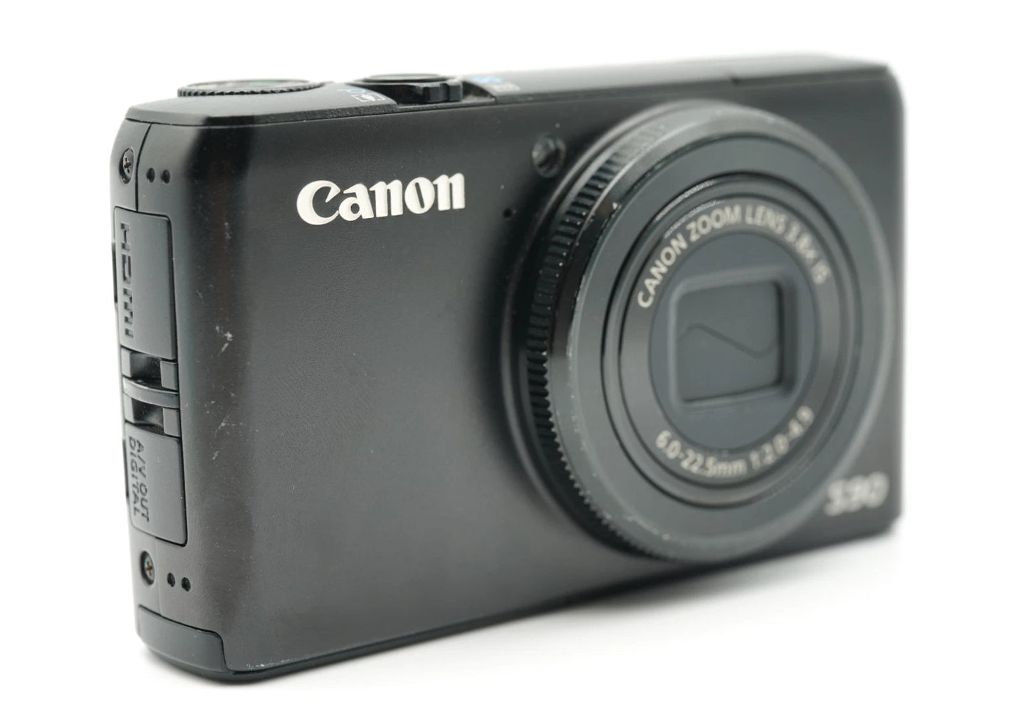 Canon PowerShot S90 Compact Digital Camera Black #007