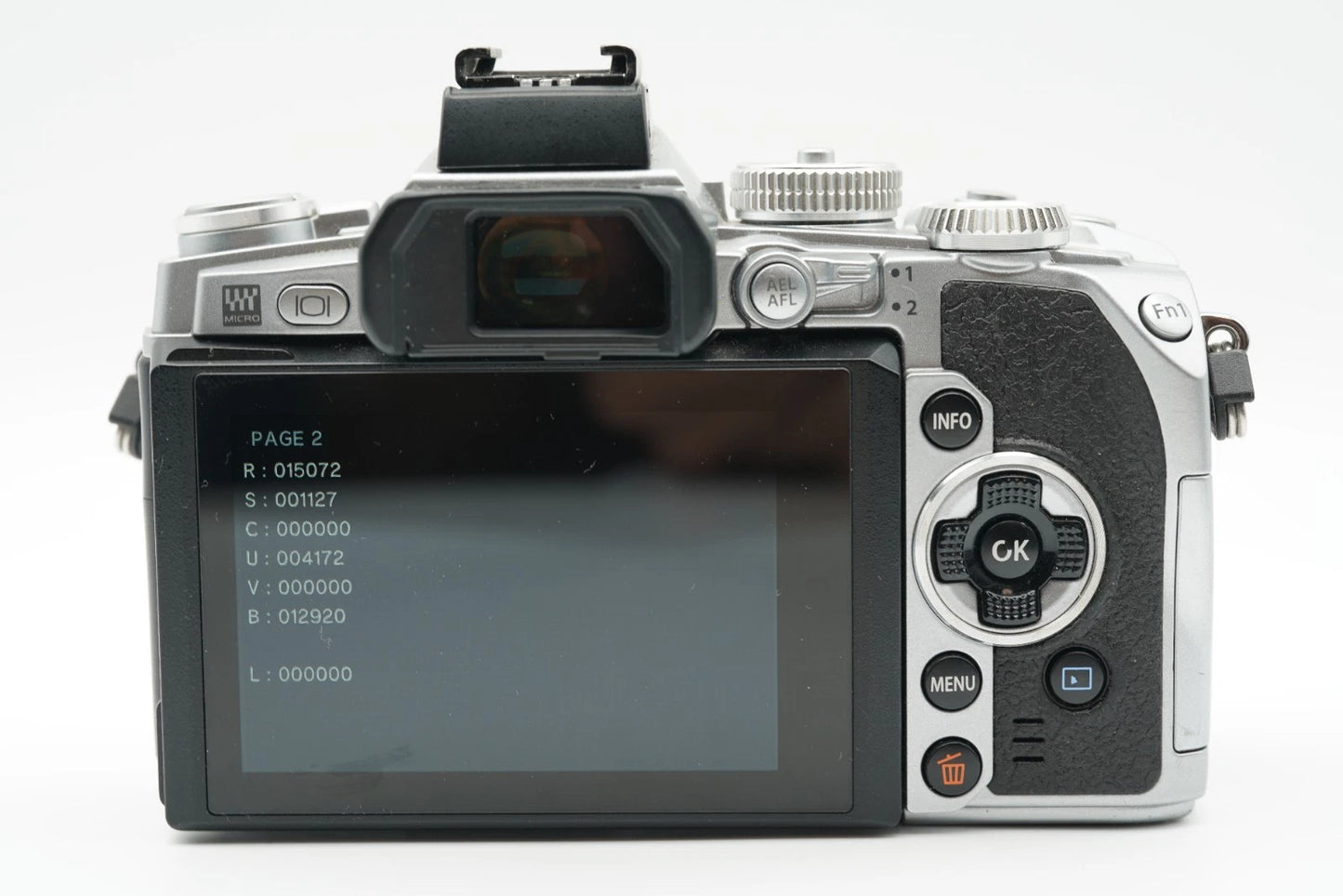 Olympus OM-D E-M1 Digital Camera silver Body [SC 15072] no lens #002