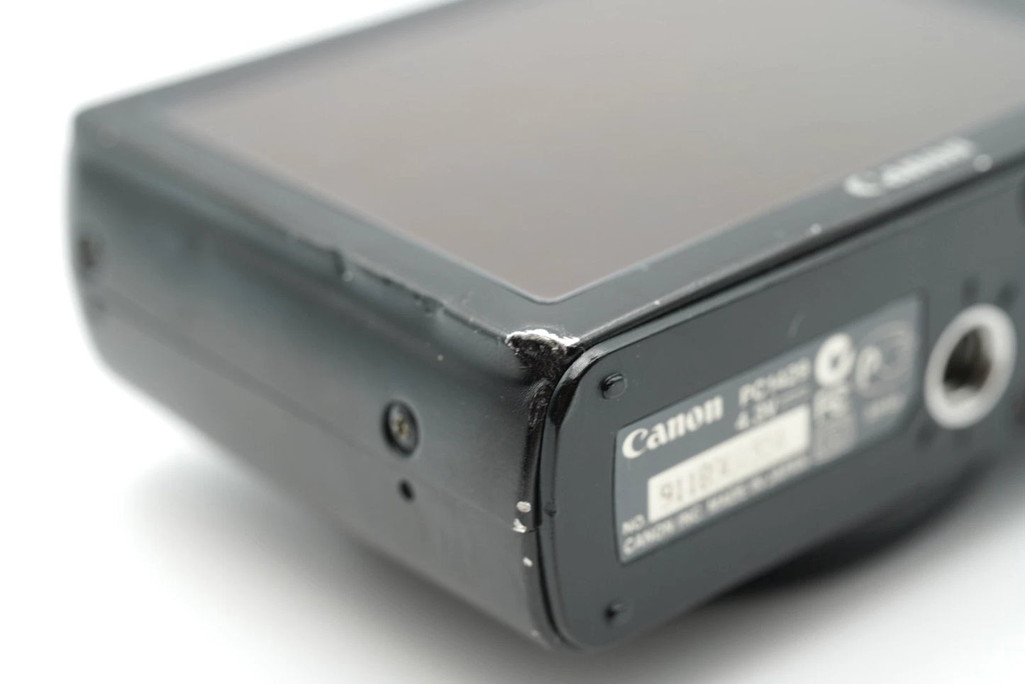 Canon PowerShot S90 Compact Digital Camera Black #007