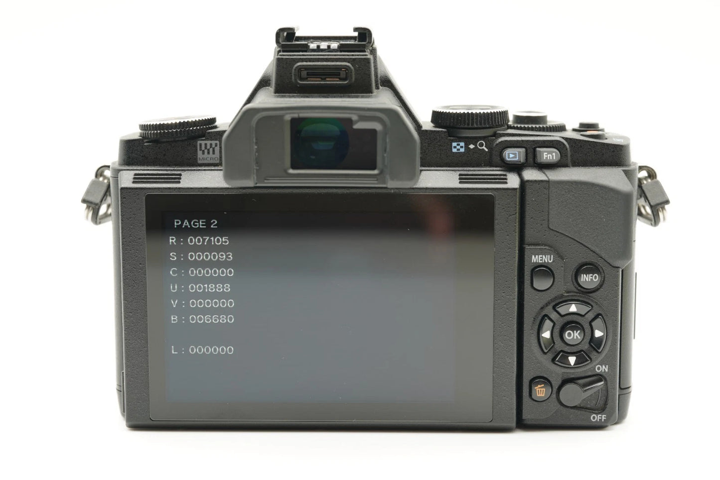 Olympus OM-D E-M5 16.1MP Black Digital Camera [SC 7105] #002