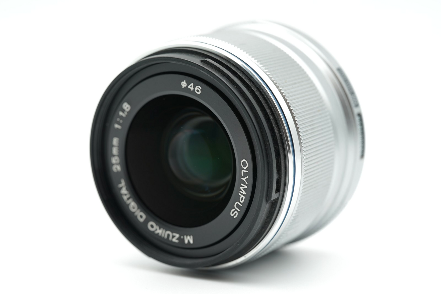 OLYMPUS M.ZUIKO DIGITAL 25mm F/1.8 silver Lens Micro Four Thirds #01