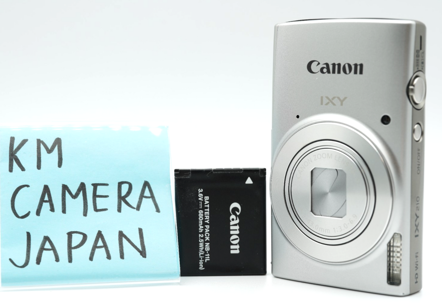Canon PowerShot IXY 200 ELPH 185 digital Camera 180 Silver #027