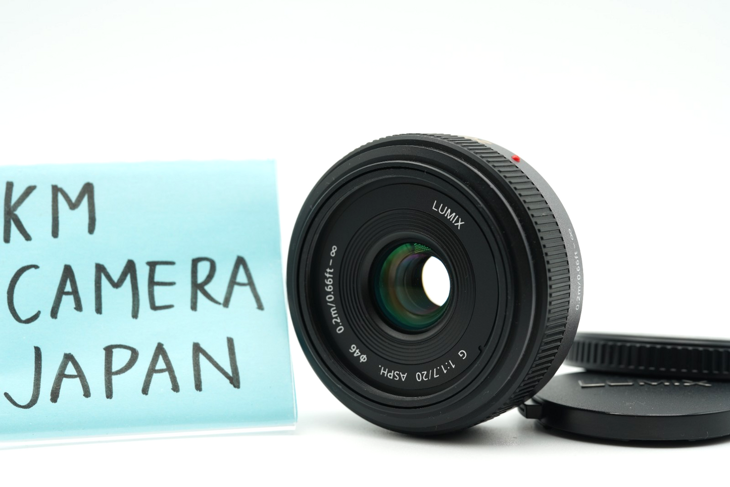 Panasonic Lumix G 20mm F/1.7 Aspherical G Series H-H020 lens #010
