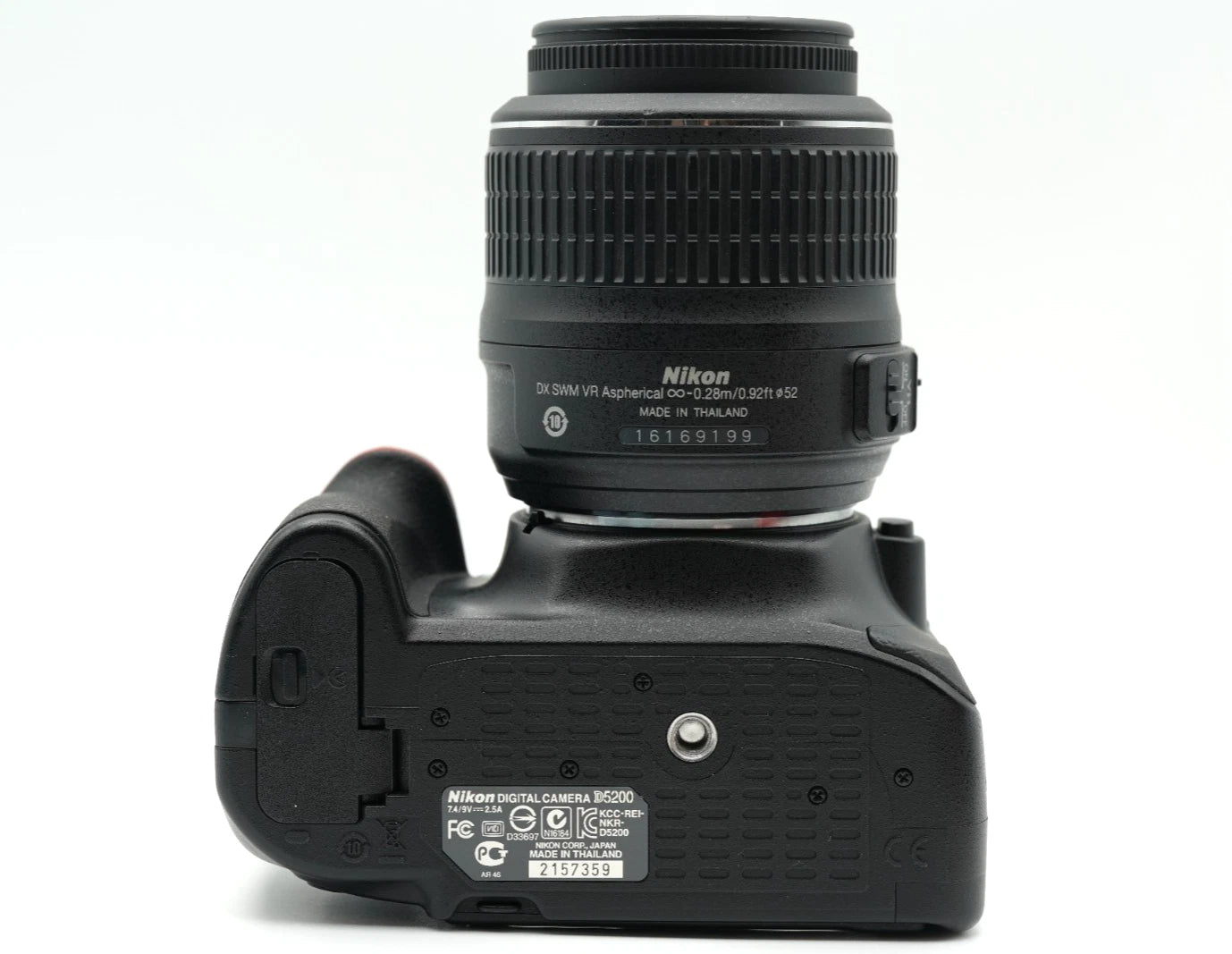 Nikon D5200 Digital Camera [SC 45349] w 18-55mm Lens #008