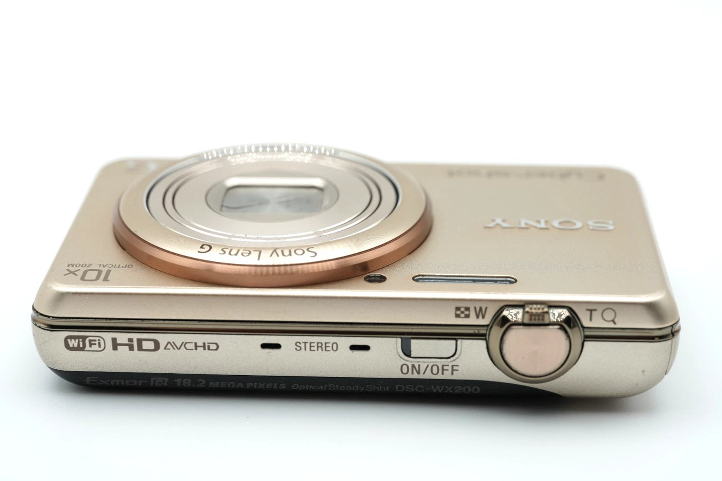 SONY Cyber-shot DSC-WX200 Digital Camera Gold #007