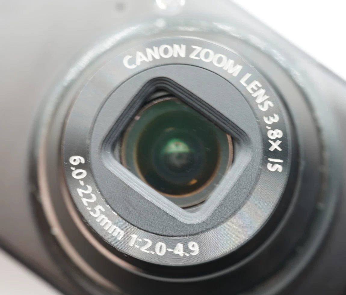 Canon PowerShot S90 Compact Digital Camera Black #007