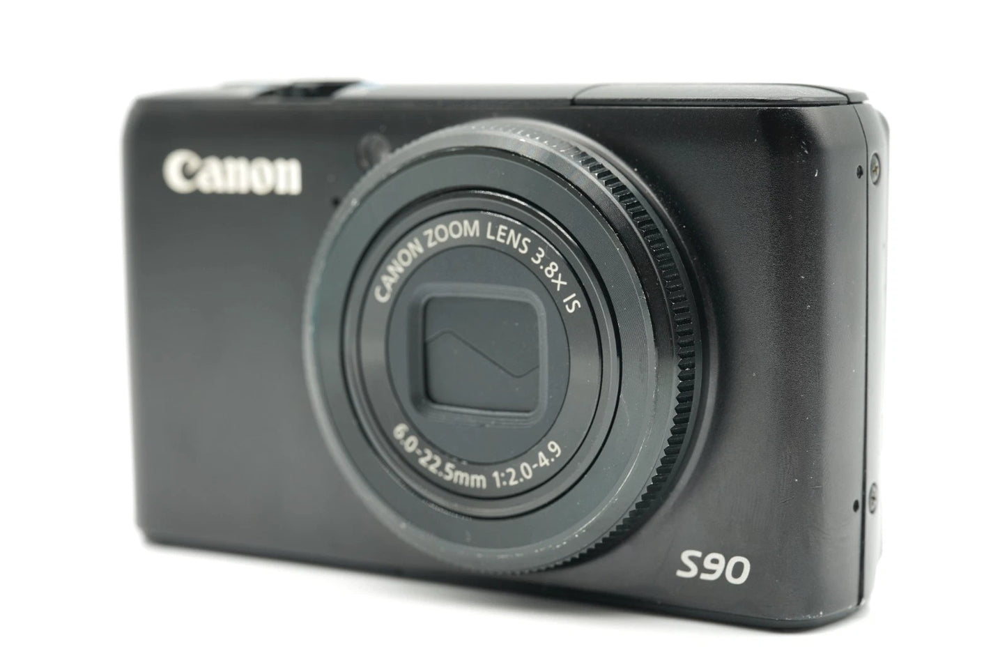 Canon PowerShot S90 Compact Digital Camera Black #007