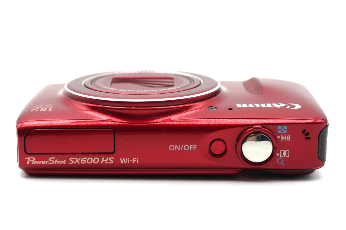 Canon PowerShot SX600 HS Digital Camera 18x Zoom lens RED #001