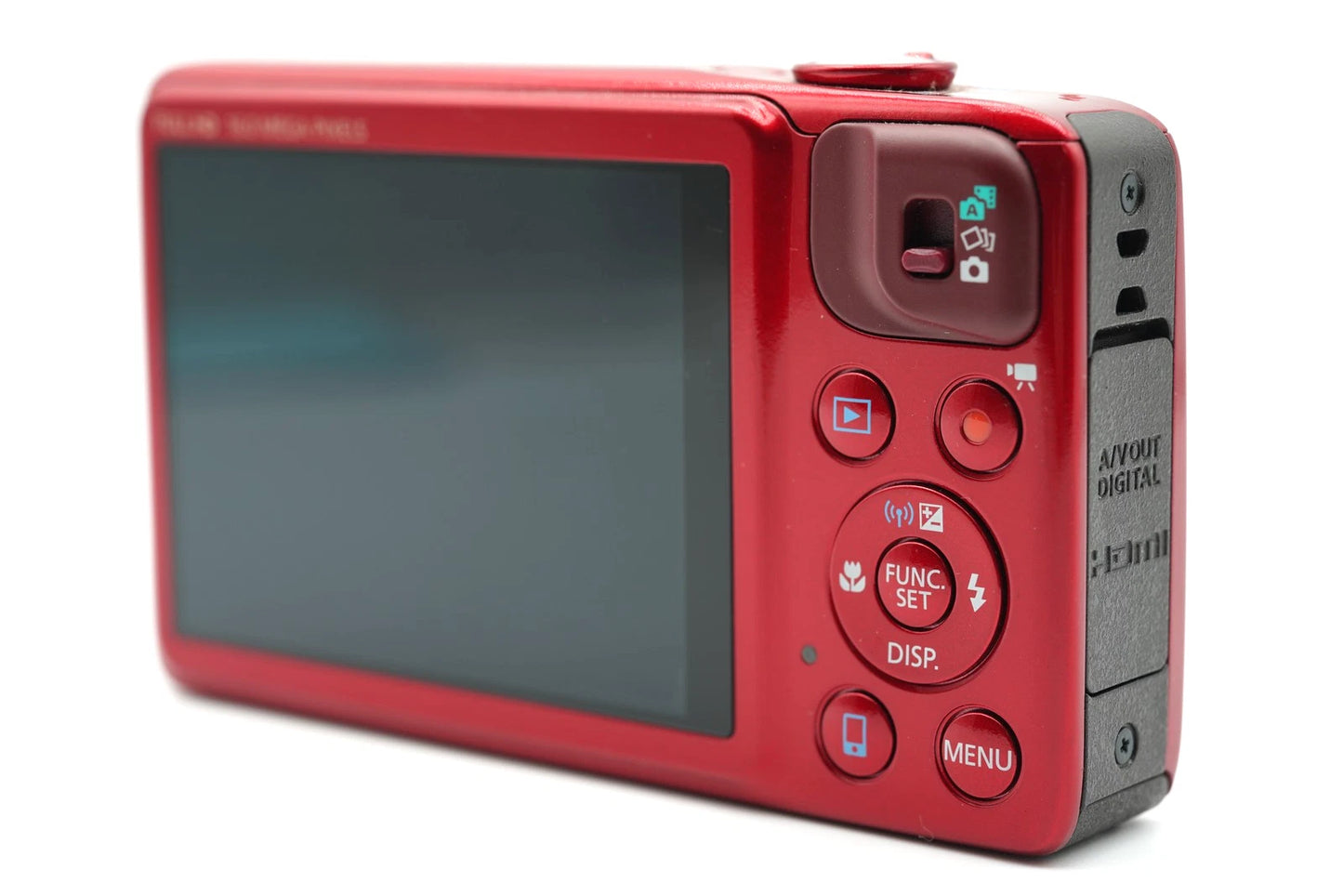 Canon PowerShot SX600 HS Digital Camera 18x Zoom lens RED #001