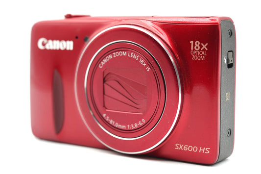 Canon PowerShot SX600 HS Digital Camera 18x Zoom lens RED #001