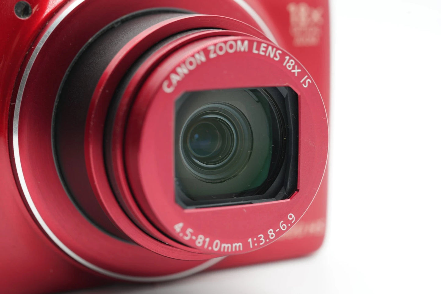 Canon PowerShot SX600 HS Digital Camera 18x Zoom lens RED #001