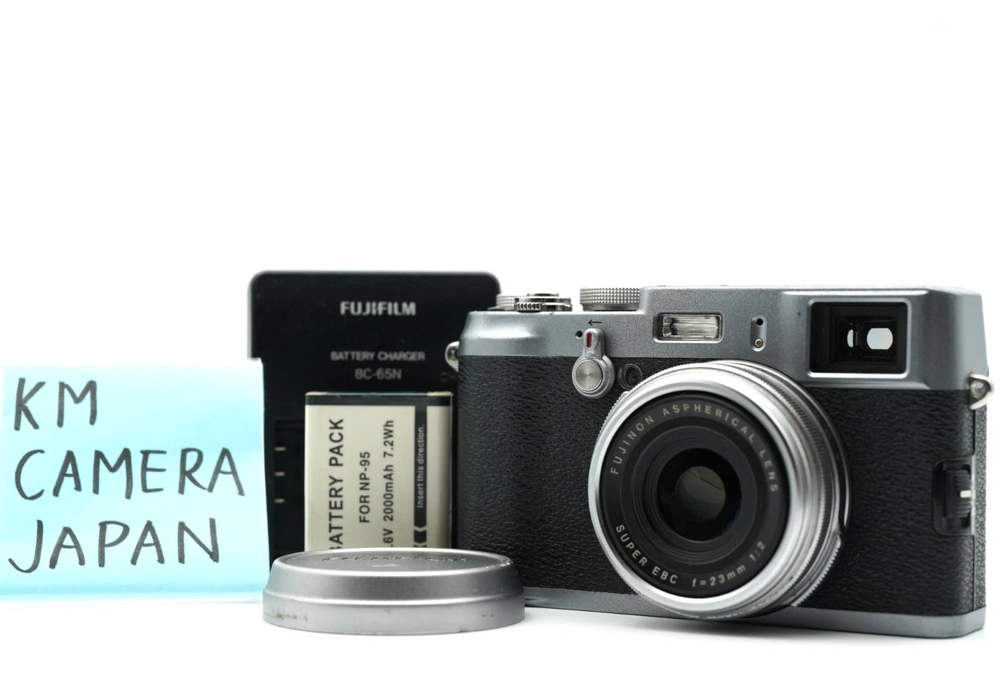 Fujifilm X100 FinePix X Series 12.3MP Silver Digital Camera #004