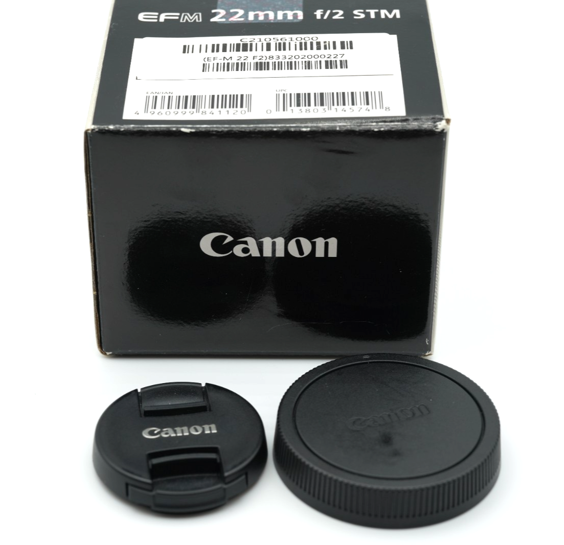 Canon EF-M 22mm F/2 STM AF Lens EOS EF-M Mount #036
